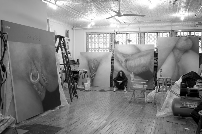 Les Fuck Paintings de Betty Tompkins